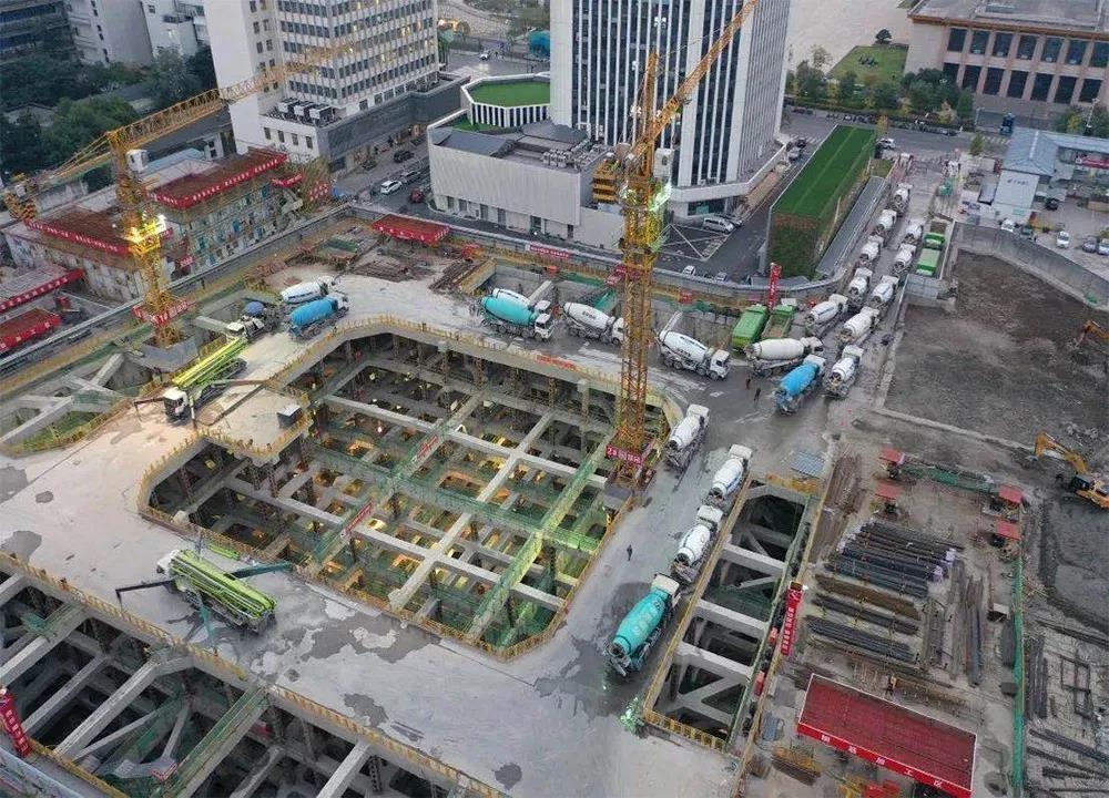 1xbet建设集团参与建设的杭州最深基坑作业圆满完成